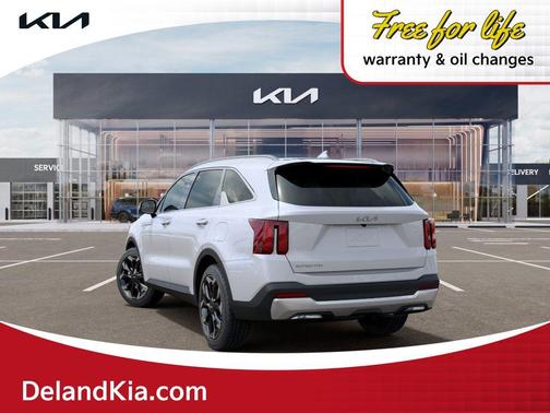 White Pearl 2026 Kia Sorento EX