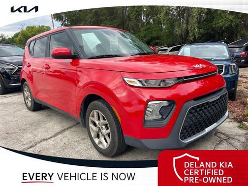 Inferno Red 2022 Kia Soul LX