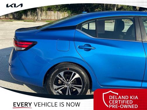 Electric Blue Metallic 2023 Nissan Sentra SV