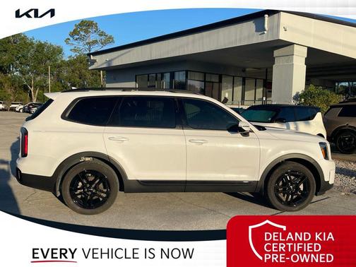 Glacial White Pearl 2024 Kia Telluride SX Prestige X-Line