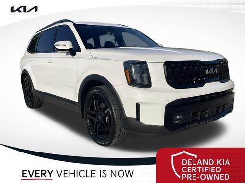 Glacial White Pearl 2024 Kia Telluride SX Prestige X-Line