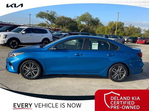 Sporty Blue 2022 Kia Forte GT-Line