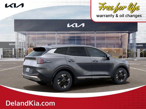 Steel Gray 2026 Kia Sportage Hybrid LX