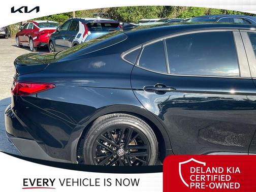 Midnight Black Metallic 2025 Toyota Camry SE