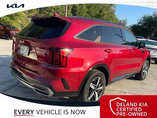 Passion Red Tintcoat 2022 Kia Sorento S
