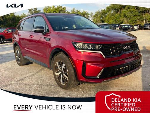 Passion Red Tintcoat 2022 Kia Sorento S