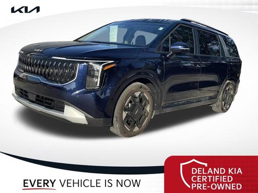 Deep Chroma Blue 2025 Kia Carnival EX