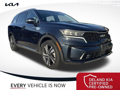 Gravity Blue 2022 Kia Sorento Plug-In Hybrid SX Prestige