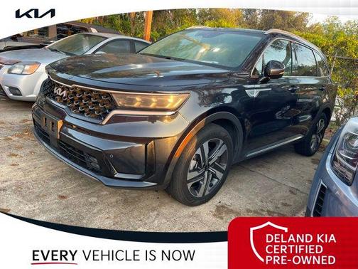 Gravity Blue 2022 Kia Sorento Plug-In Hybrid SX Prestige