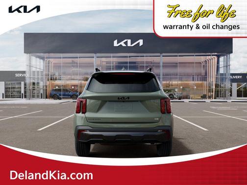 Jungle Green 2026 Kia Sorento SX