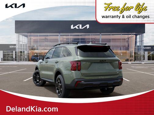 Jungle Green 2026 Kia Sorento SX