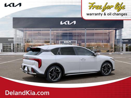 White Pearl 2026 Kia K4 GT-Line