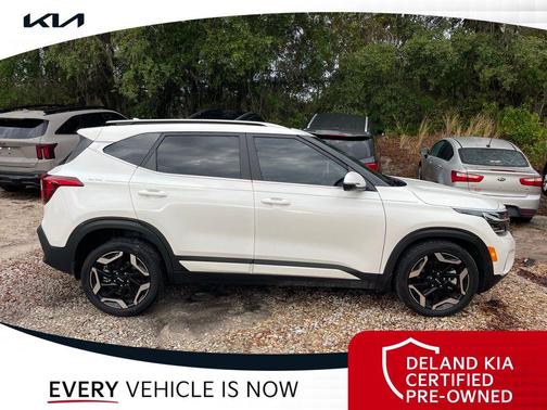 Snow White Pearl 2024 Kia Seltos SX