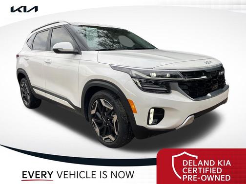Snow White Pearl 2024 Kia Seltos SX