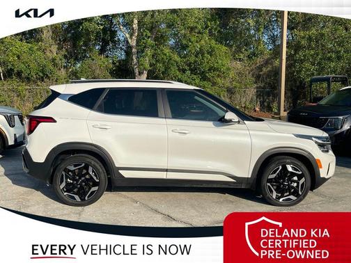 Snow White Pearl 2024 Kia Seltos SX Turbo