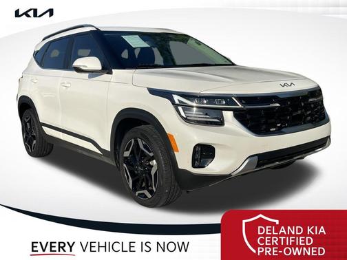 Snow White Pearl 2024 Kia Seltos SX Turbo