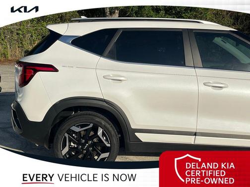 Snow White Pearl 2024 Kia Seltos SX Turbo