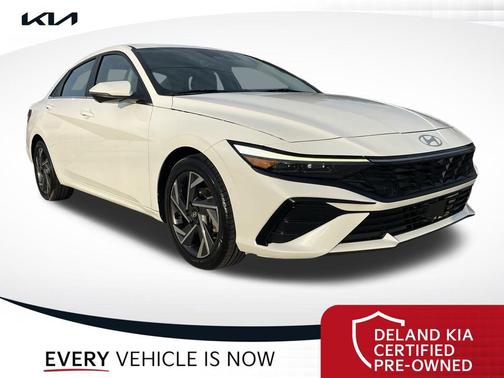 Serenity White 2024 Hyundai ELANTRA Limited
