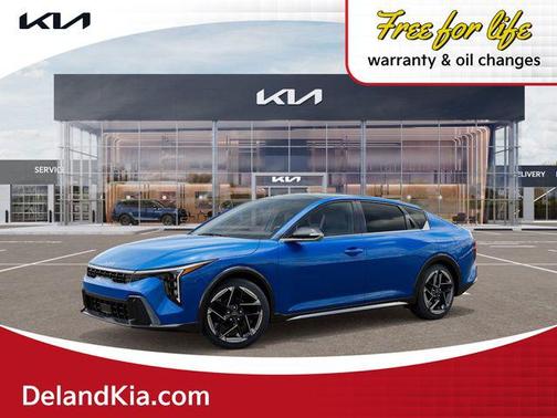 Blue 2026 Kia K4 GT-Line