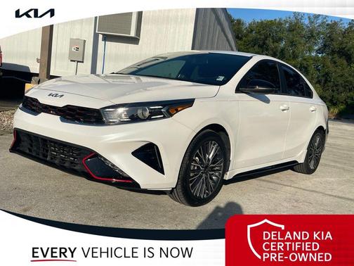 Snow White Pearl 2023 Kia Forte GT-Line