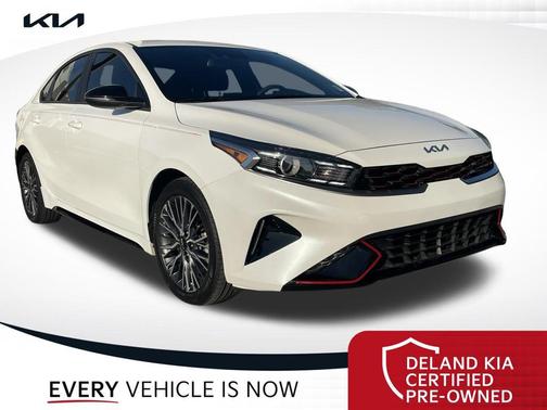 Snow White Pearl 2023 Kia Forte GT-Line