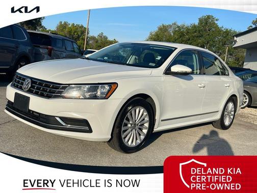 Pure White 2016 Volkswagen Passat 1.8T SE