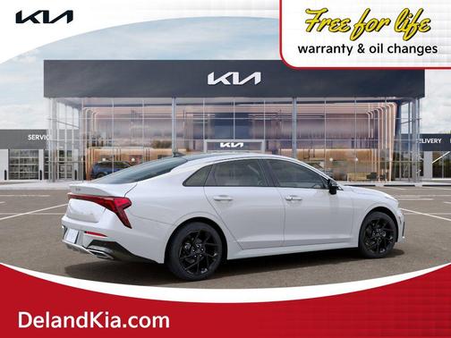 White Pearl 2026 Kia K5 GT-Line AWD