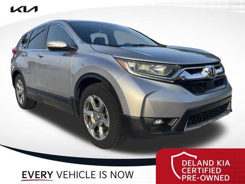 Lunar Silver Metallic 2017 Honda CR-V EX-L