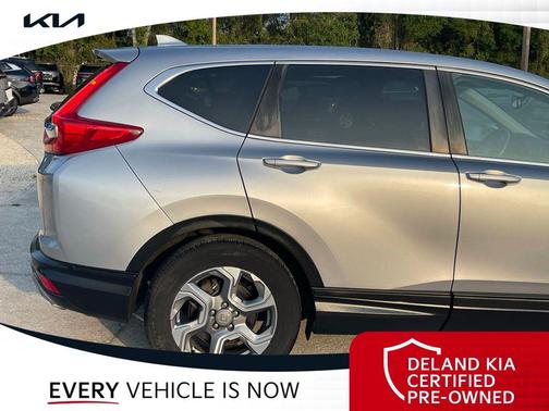 Lunar Silver Metallic 2017 Honda CR-V EX-L