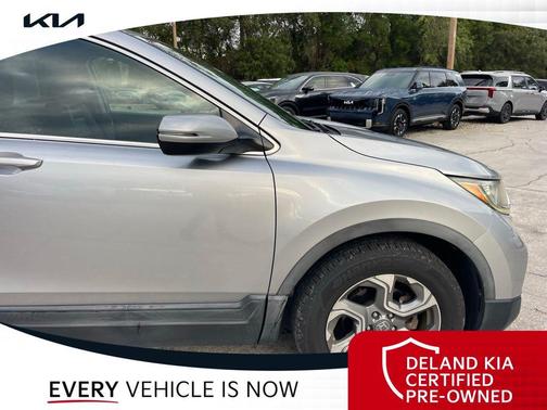 Lunar Silver Metallic 2017 Honda CR-V EX-L