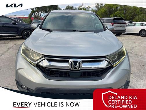 Lunar Silver Metallic 2017 Honda CR-V EX-L