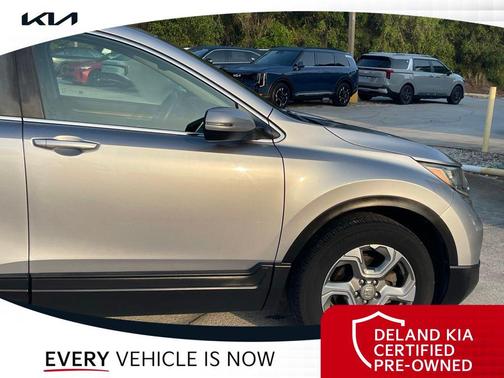 Lunar Silver Metallic 2017 Honda CR-V EX-L