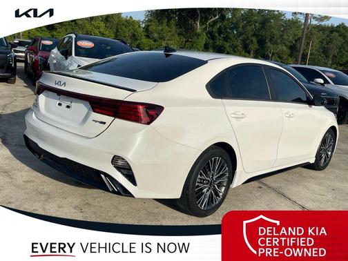 Snow White Pearl 2023 Kia Forte GT-Line