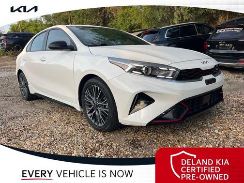 Snow White Pearl 2023 Kia Forte GT-Line