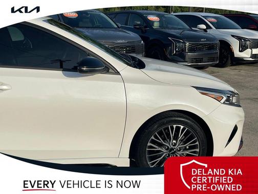Snow White Pearl 2023 Kia Forte GT-Line