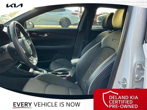 Snow White Pearl 2023 Kia Forte GT-Line