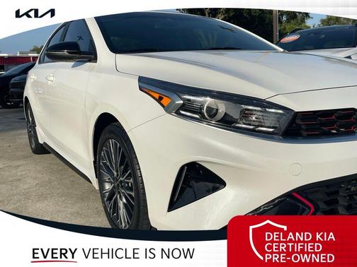 Snow White Pearl 2023 Kia Forte GT-Line
