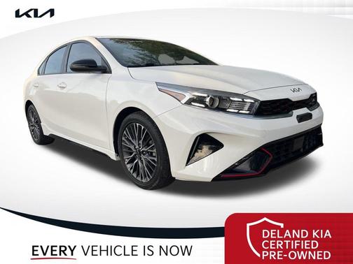 Snow White Pearl 2023 Kia Forte GT-Line