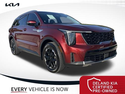 Dawning Red 2025 Kia Sorento S