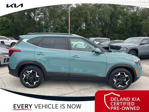 Pluton Blue 2025 Kia Seltos EX