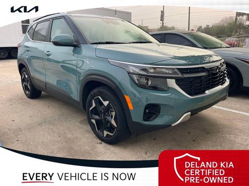 Pluton Blue 2025 Kia Seltos EX