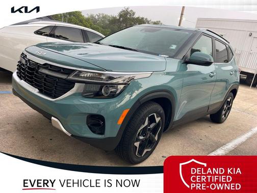 Pluton Blue 2025 Kia Seltos EX
