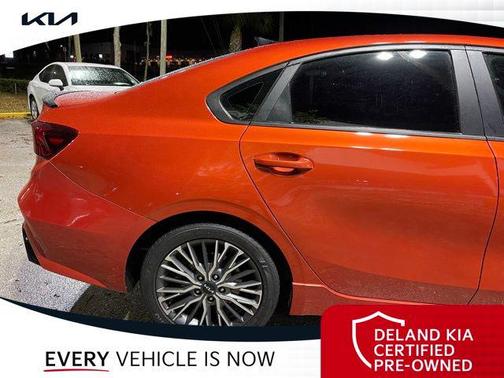 Fire Orange 2022 Kia Forte GT-Line