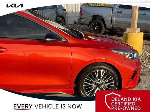 Fire Orange 2022 Kia Forte GT-Line