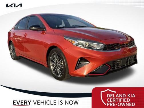 Fire Orange 2022 Kia Forte GT-Line