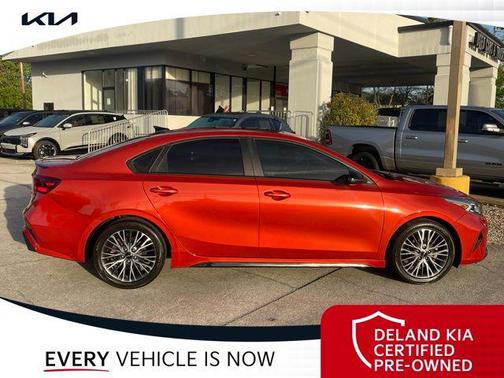 Fire Orange 2022 Kia Forte GT-Line