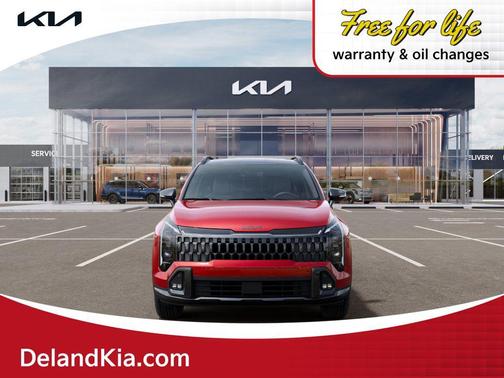 Runway Red 2026 Kia Sportage X-Line