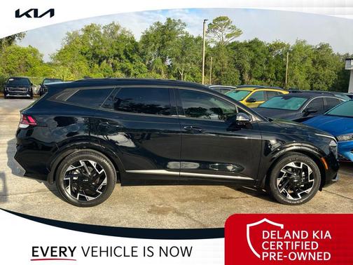 Ebony Black 2024 Kia Sportage SX-Prestige