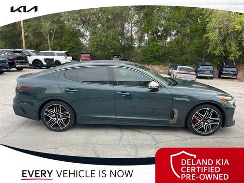 Ascot Green 2022 Kia Stinger GT1