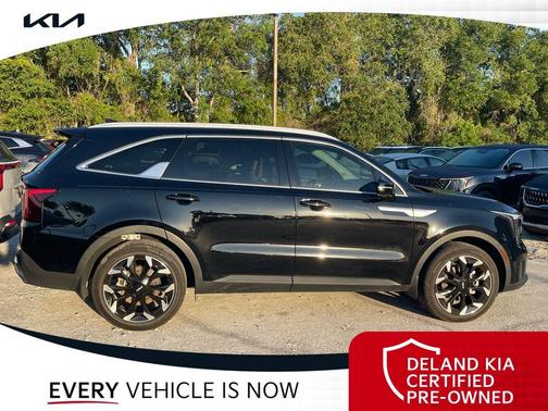 Ebony Black 2025 Kia Sorento SX